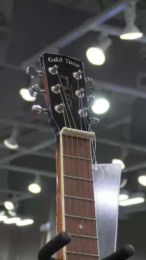 Gold Tone - GOLDTONE P.BEARD MAHOG SQUARE NECK RESONATOR 2